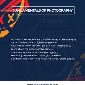 Infinity Pictures Academy is a premier photography and videography training institute design